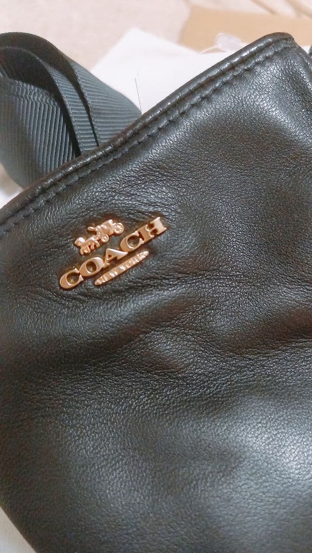 【新品】COACH手袋　レザーグローブ