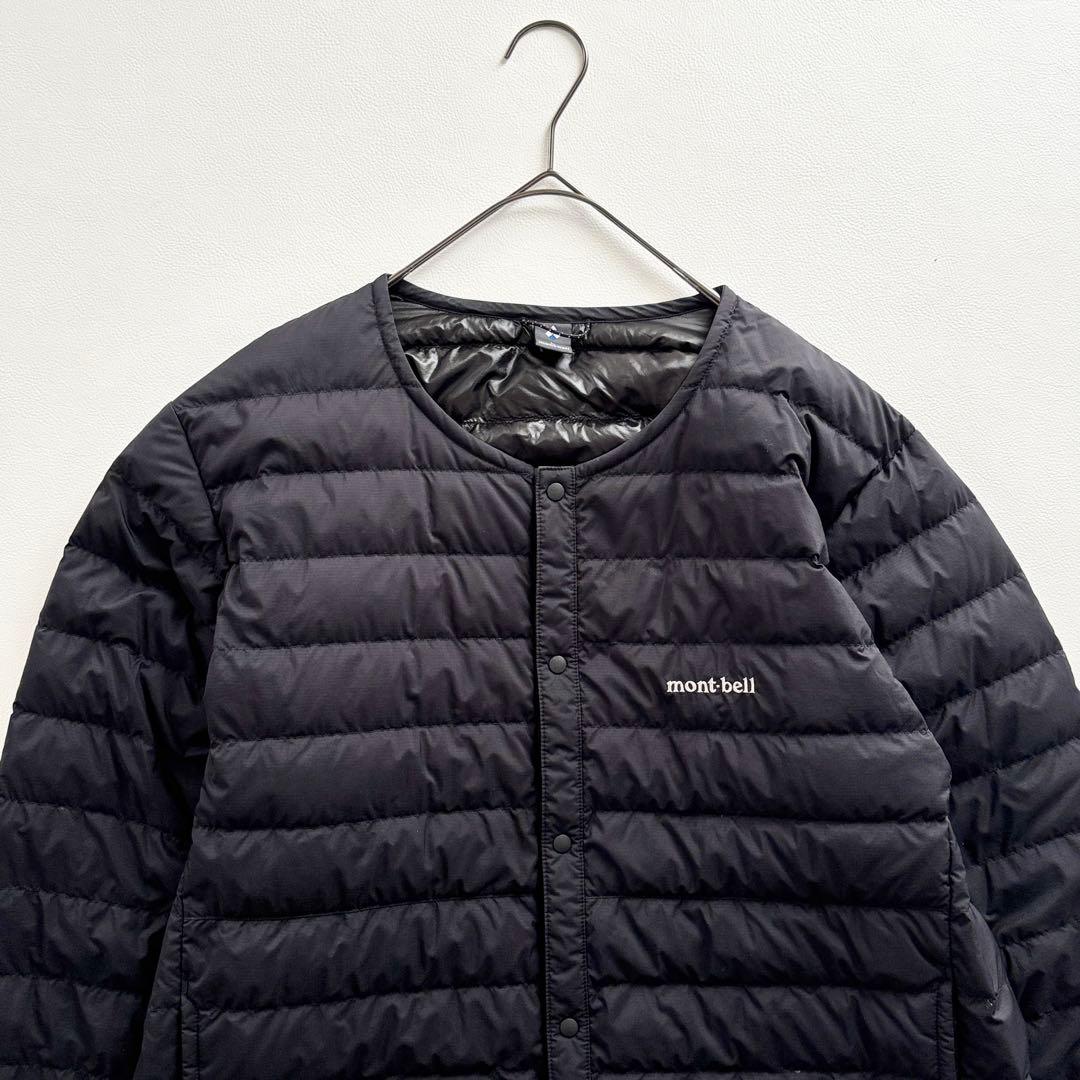 02445 mont-bell スペリオダウン　ラウンドネックジャケット