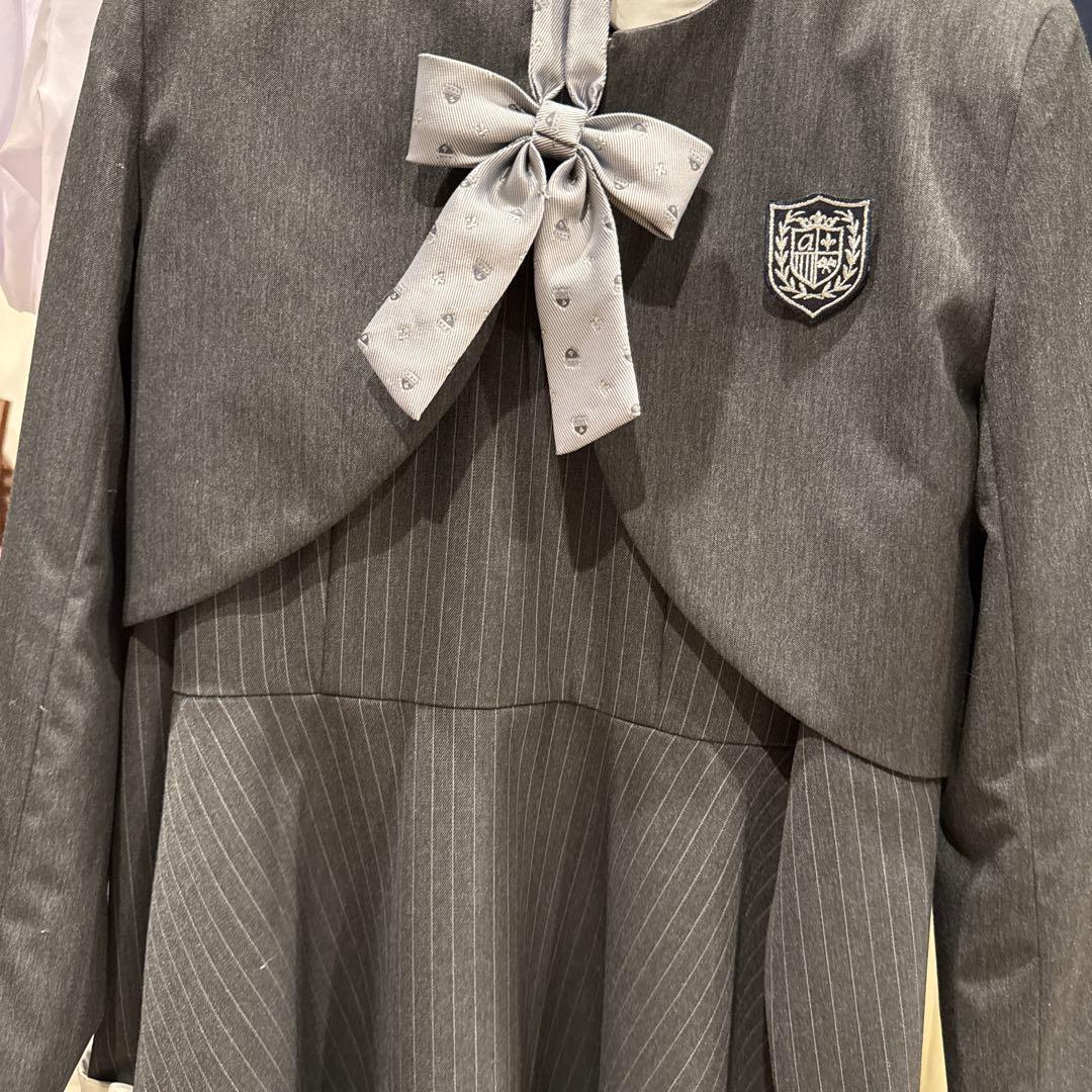 arisana セットアップ 4点セット 160cm ボレロ＋ワンピース グレー