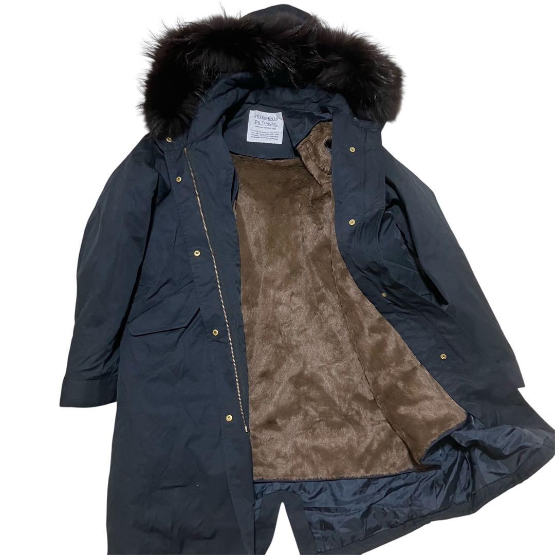 IENA ヴェトモン イエナ別注 ライナー付き モッズコート 40 ネイビー