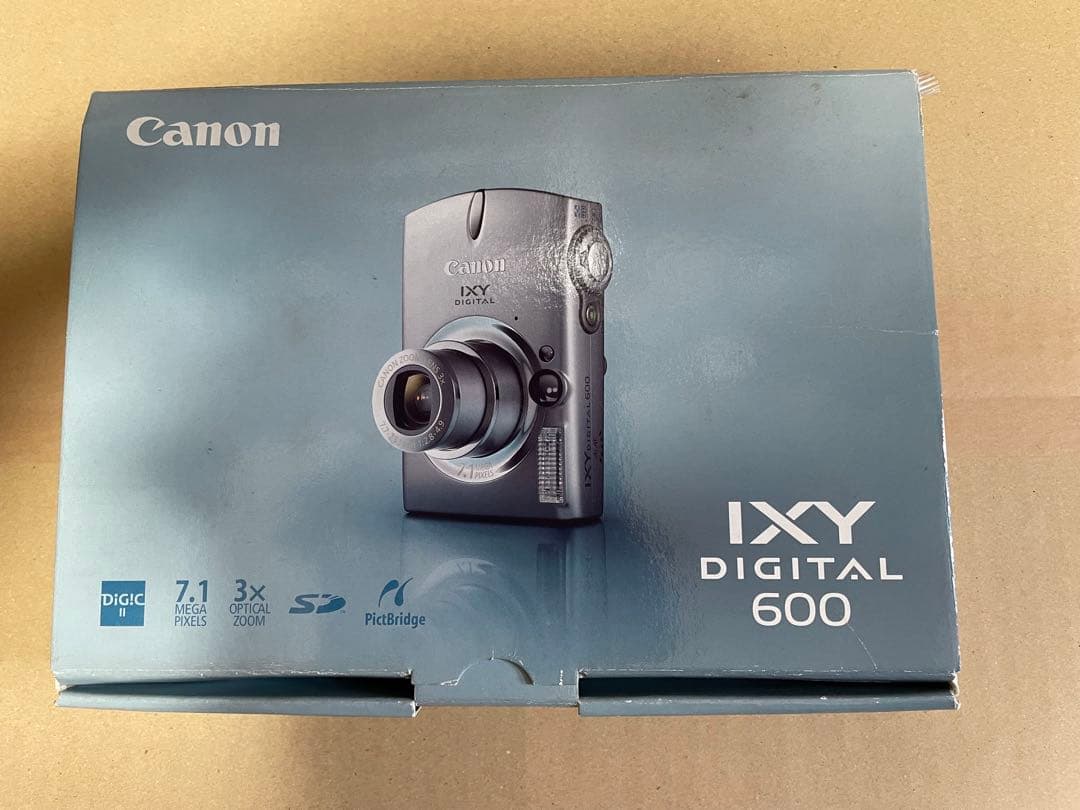 キャノン IXY DIGITAL 600 コンパクトデジタルカメラ (シルバー)