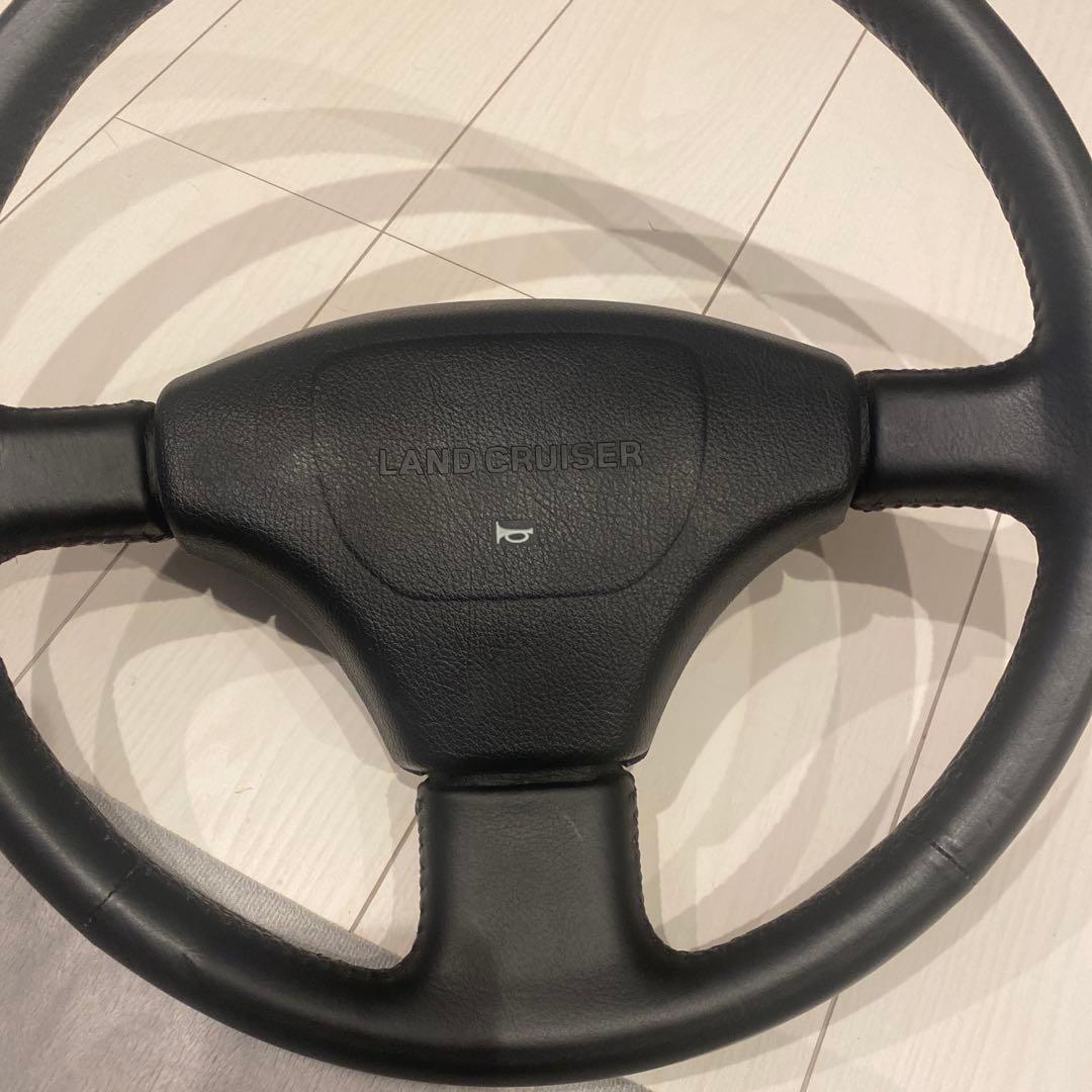 ランドクルーザー80 純正ハンドル　エアーバッグ無し