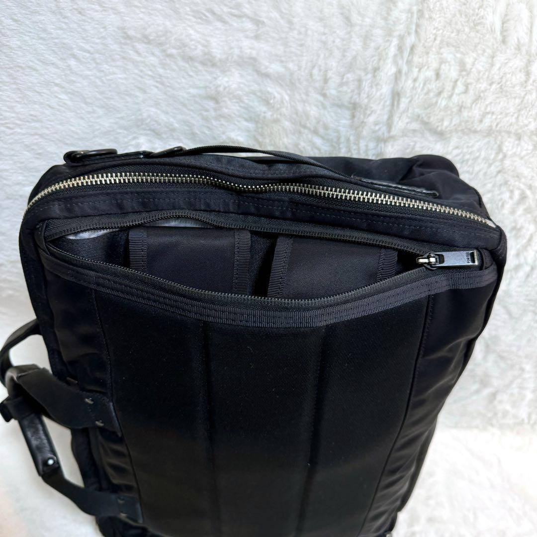 【美品】ポーター　リフト　3way ビジネスバック　リュック　2層　　ブラック