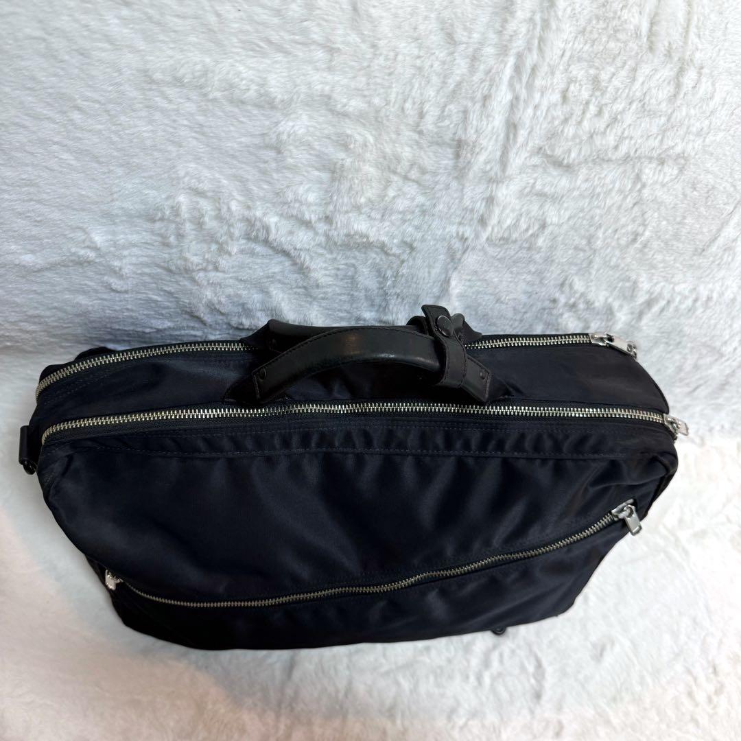 【美品】ポーター　リフト　3way ビジネスバック　リュック　2層　　ブラック