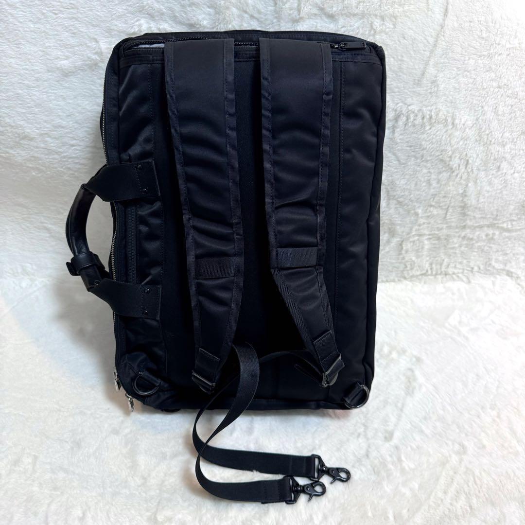 【美品】ポーター　リフト　3way ビジネスバック　リュック　2層　　ブラック