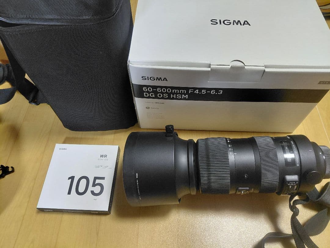 しょうSIGMA 60-600mm F4.5-6.3 DG OS HSM