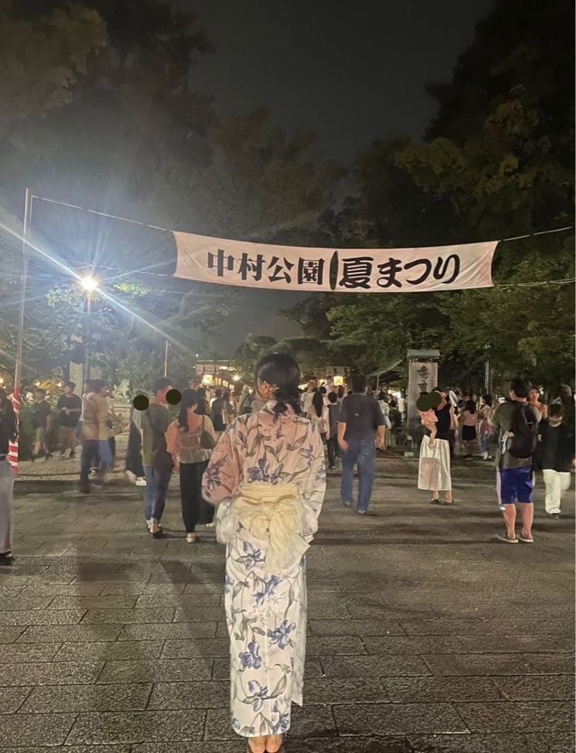 【DITA】【涼風の咲きしらべ】セパレート浴衣3点セット L