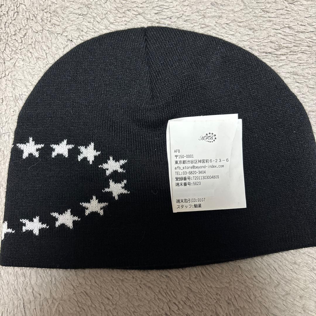 正規品　AFB ビーニー　黒 完売品