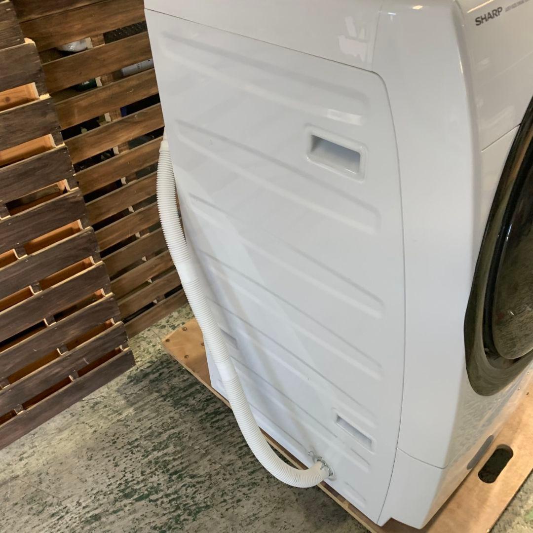 J023R SHARP シャープ ドラム式 洗濯機 ES-S7H-WL 7kg