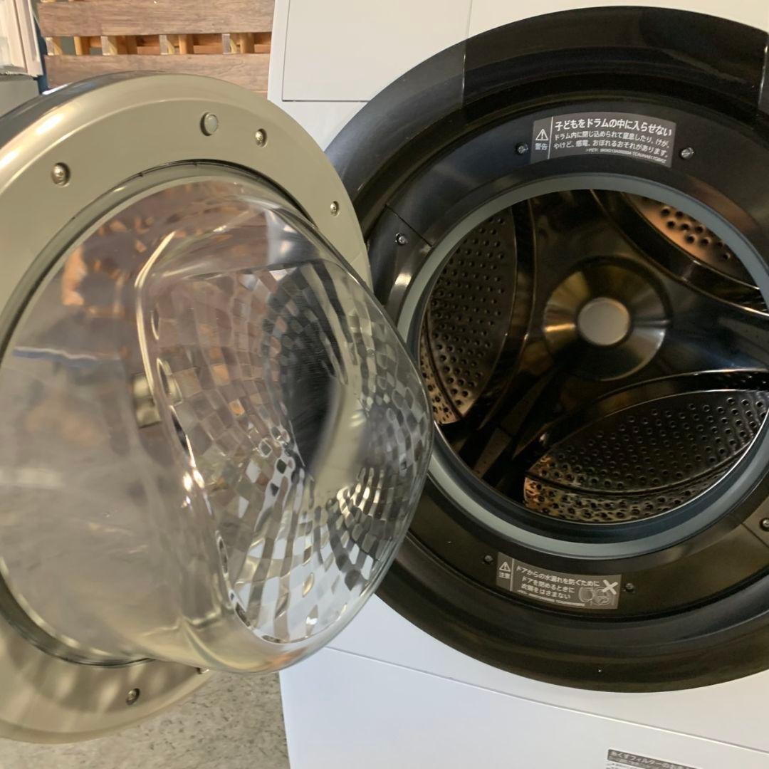 J023R SHARP シャープ ドラム式 洗濯機 ES-S7H-WL 7kg