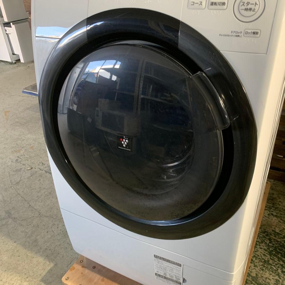 J023R SHARP シャープ ドラム式 洗濯機 ES-S7H-WL 7kg