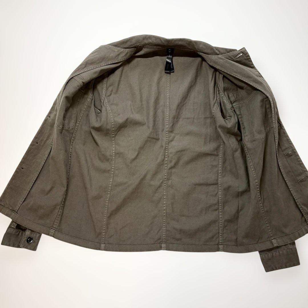 wjk オリーブグリーン ミリタリージャケット 洗えます