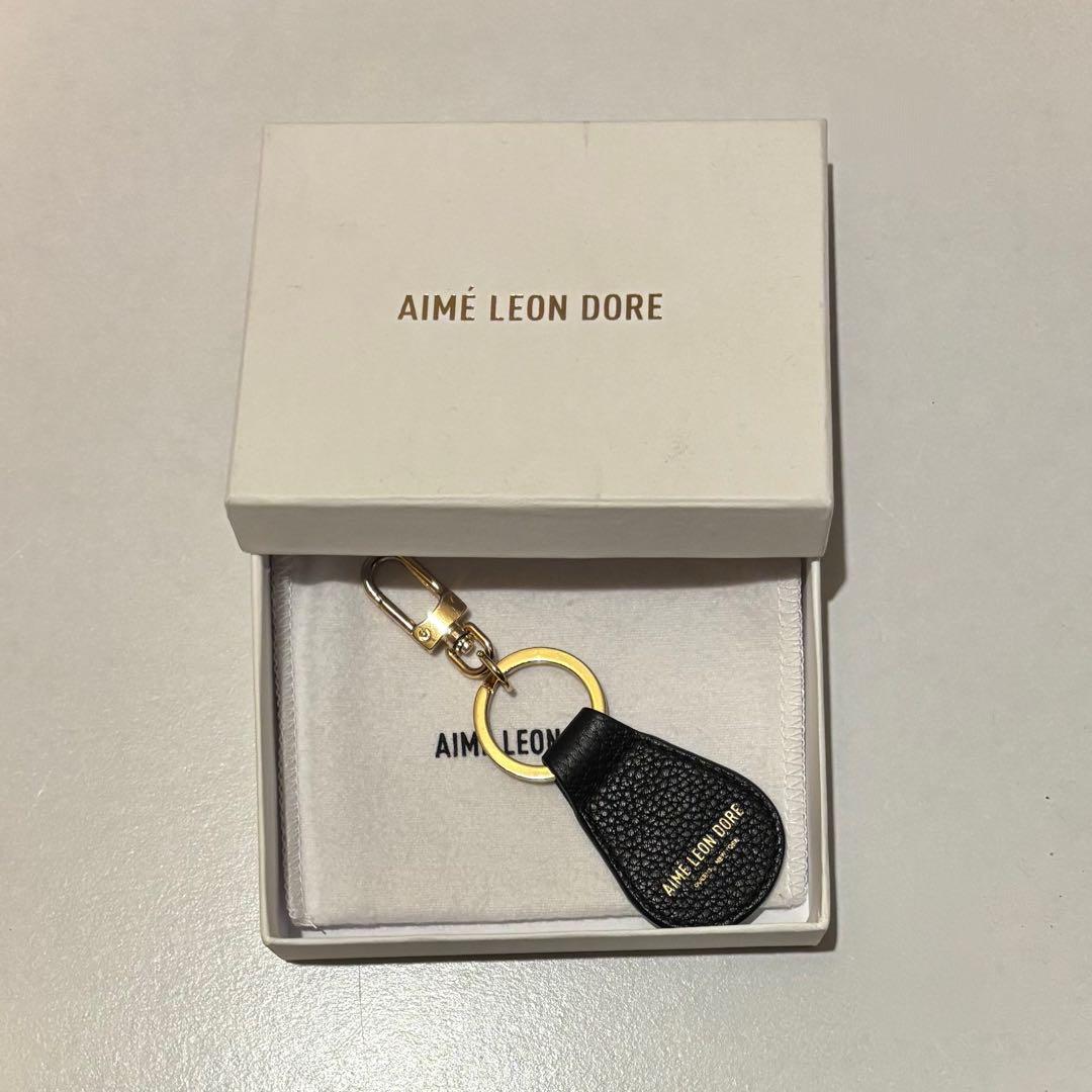 AIMÉ LEON DORE Leather Key Fob キーホルダー