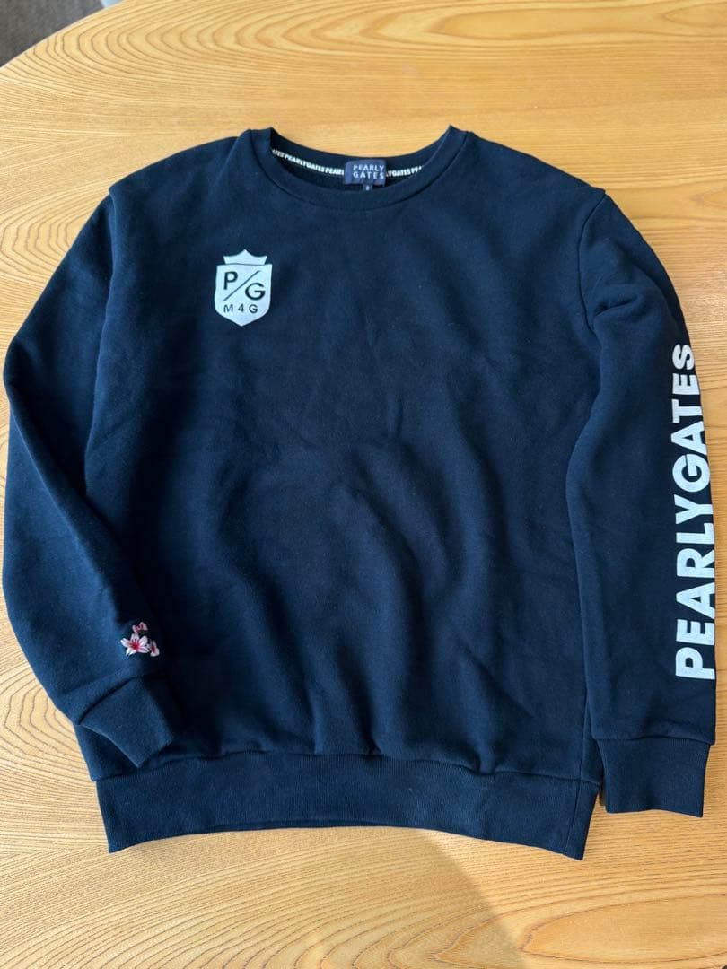 値下げ！パーリーゲイツ　トレーナー　ネイビー　サイズ2