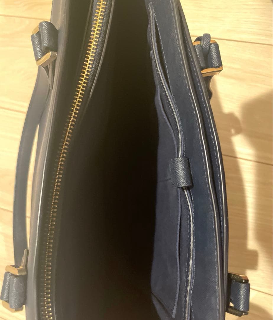 トリーバーチ ロビンソン トートバッグ ショルダーバッグ ネイビー