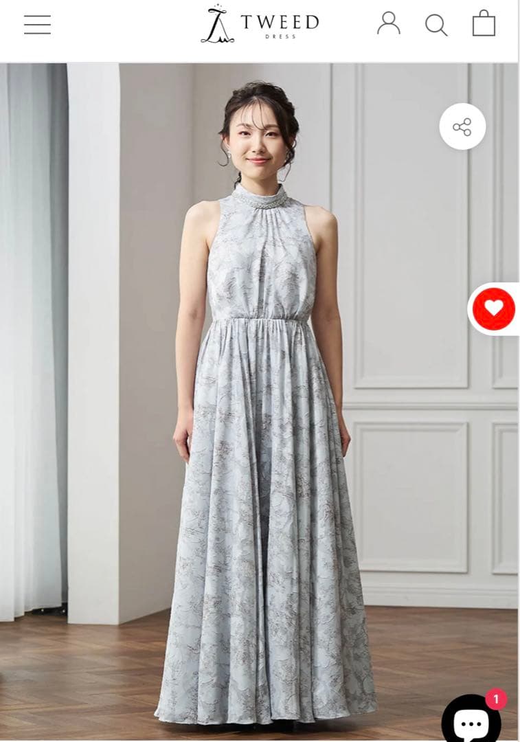 tweed ドレス　演奏　ツイード