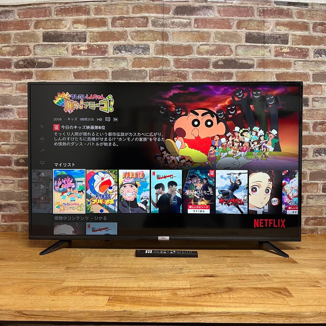 2023年製！ TCL 50V型 4K 液晶テレビ スマートテレビ 50P618