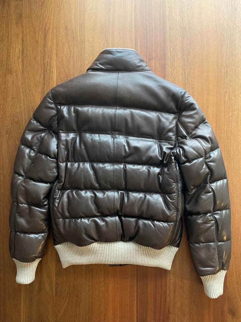 Salfra サルフラ レザーダウンジャケット イタリア製 サイズ46