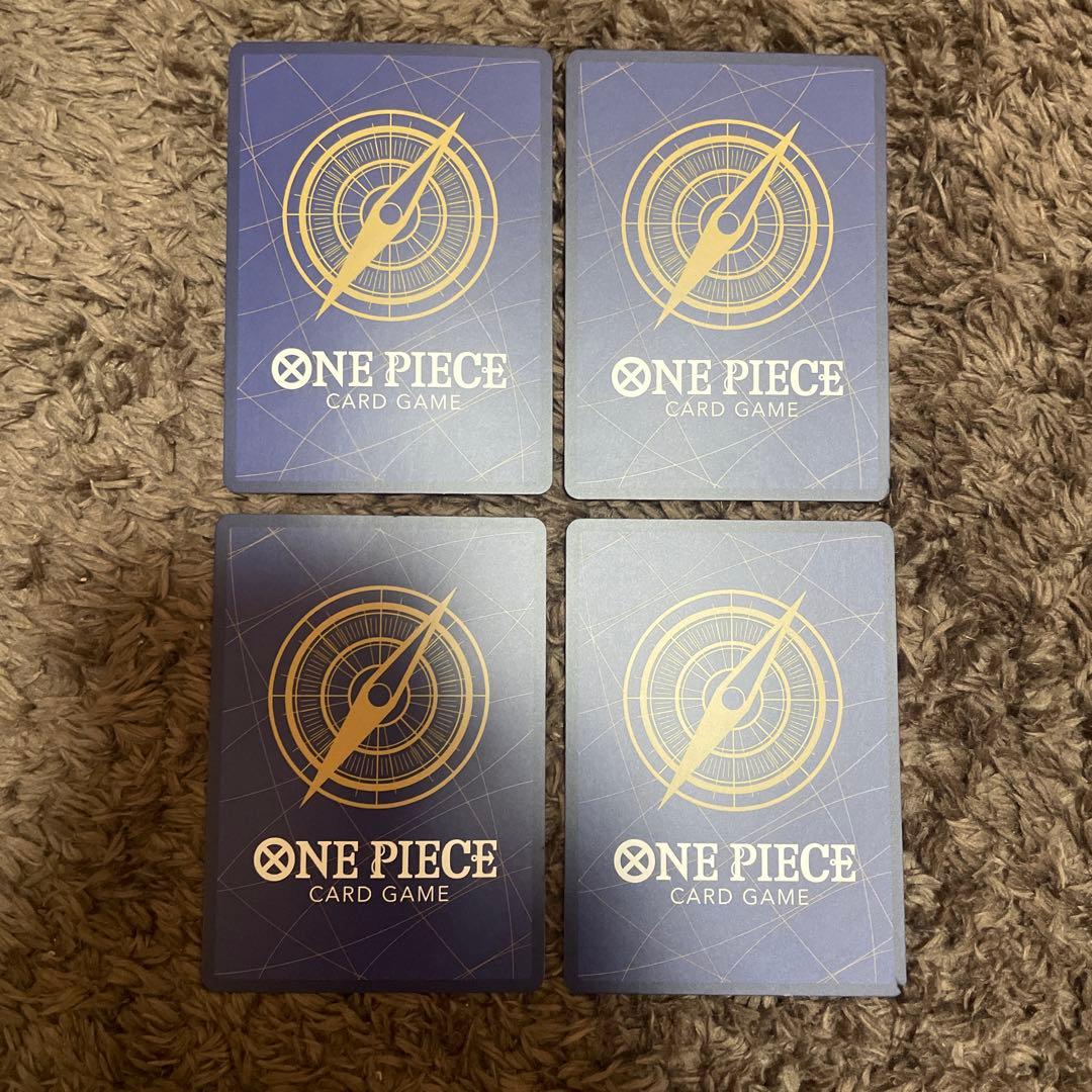 ワンピース カードゲーム ニコ・ロビン C★パラレル ST29-009 4枚②