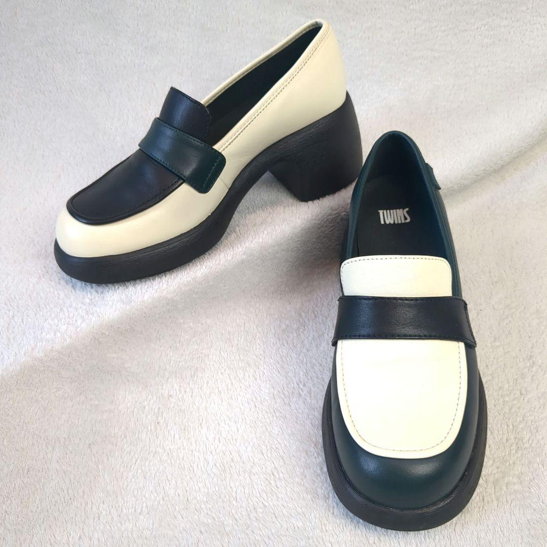 CAMPER　カンペール　twins　ローファー　マルチカラー　サイズ38