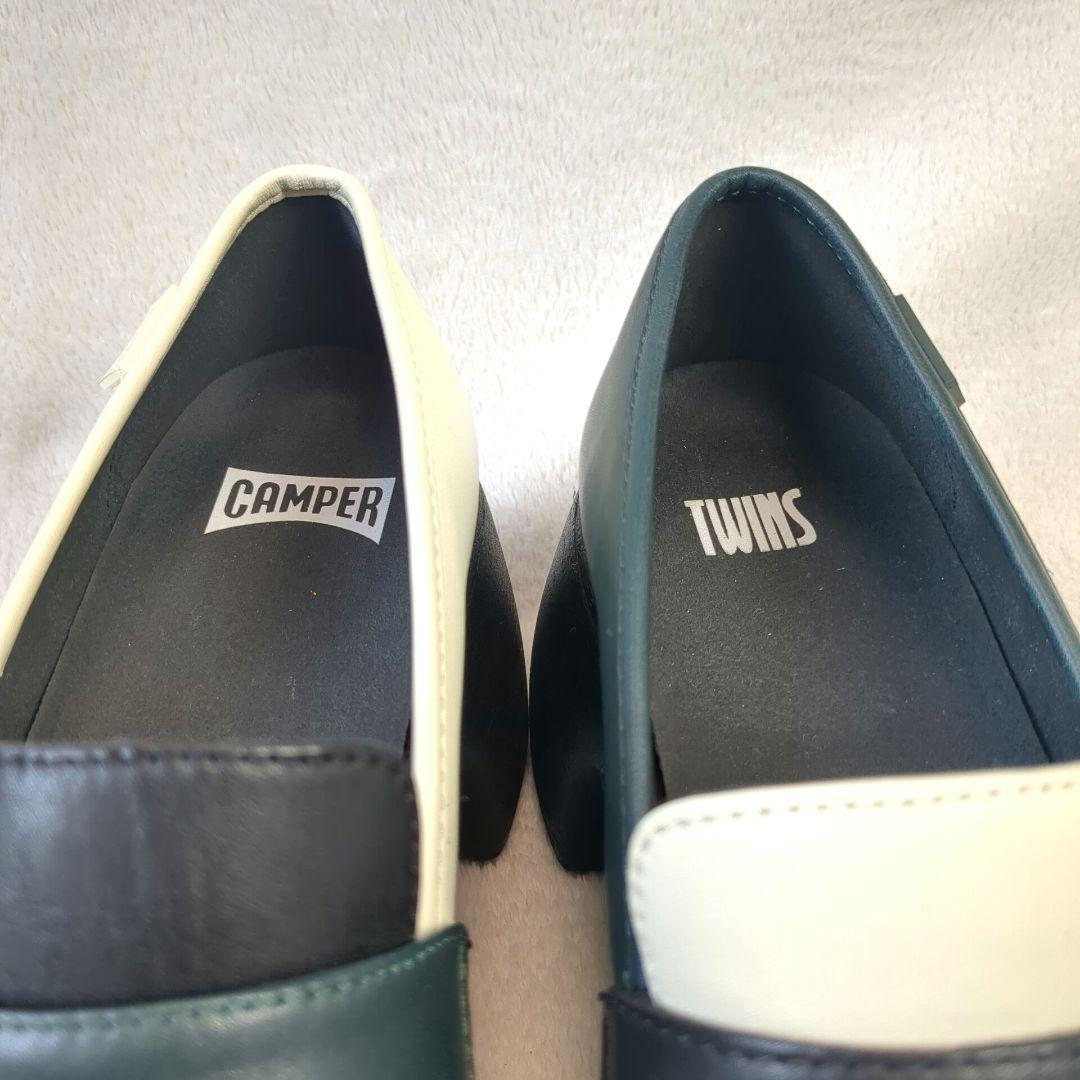 CAMPER　カンペール　twins　ローファー　マルチカラー　サイズ38