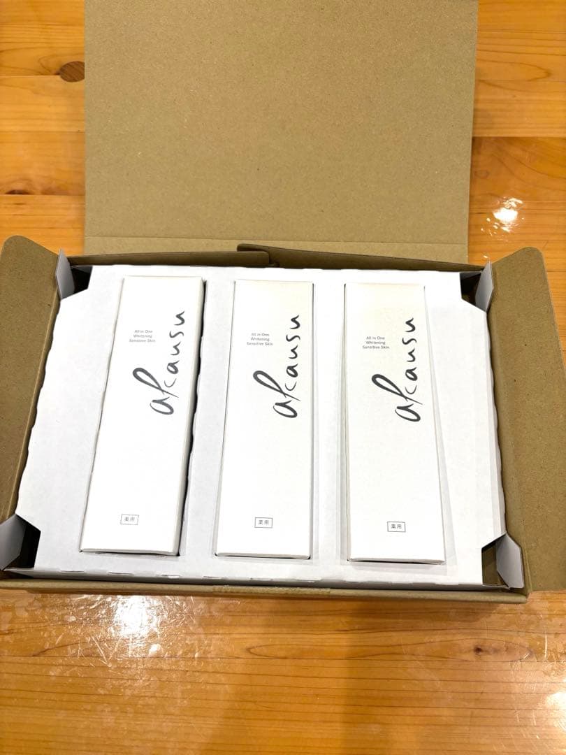 アカウス薬用レッドネスリリーフゲル　3本セット