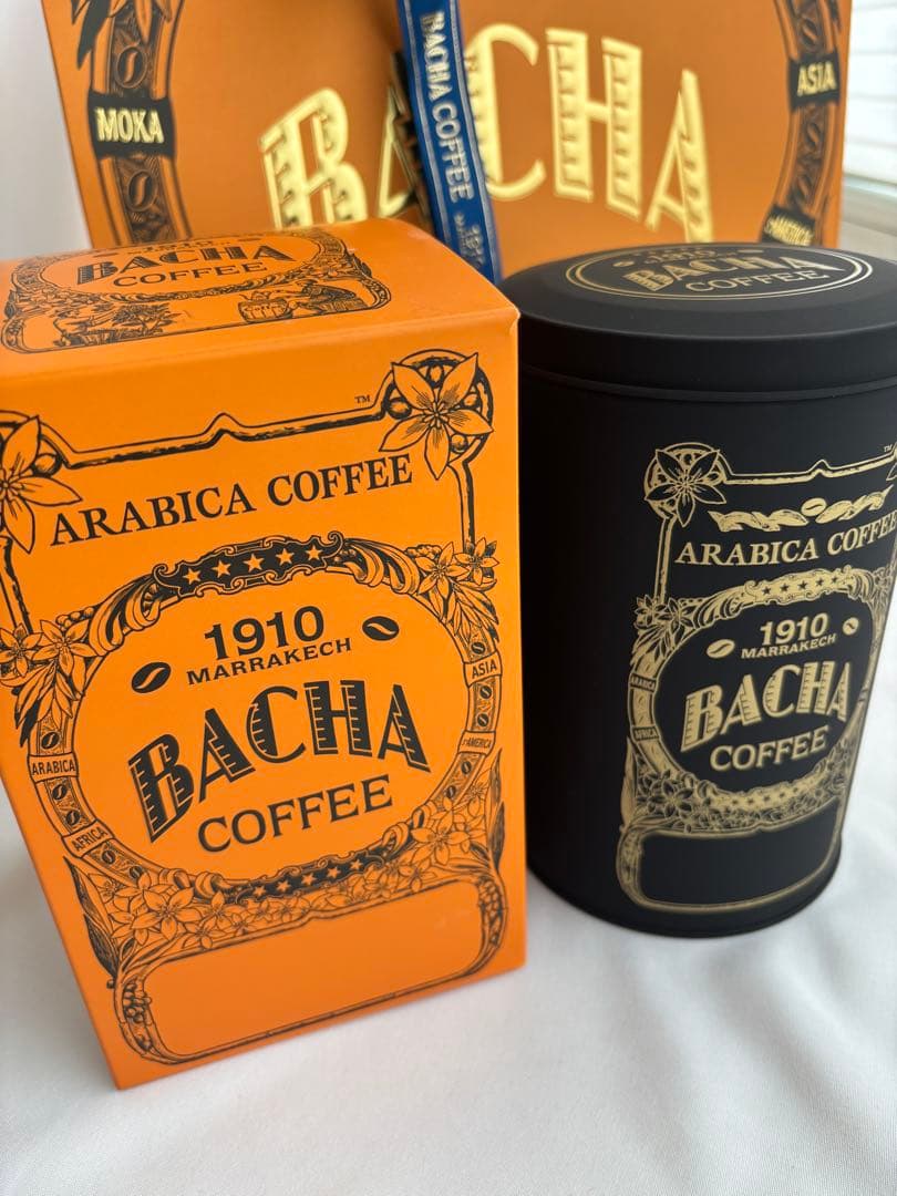 【新品・箱入り】Bacha Coffee バシャコーヒー キャニスター　ブラック