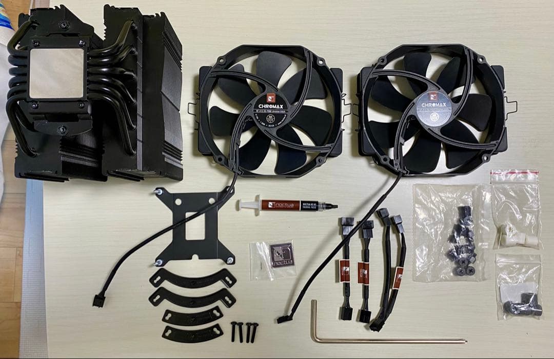 Noctua NH-D15 chromax.black 空冷クーラー