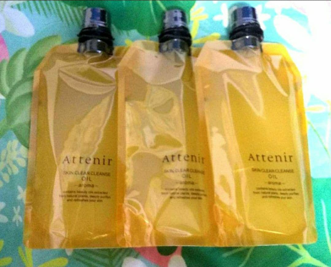 新品☆　アテニア 　クレンジングオイル　 エコパック　3個セット　シトラス