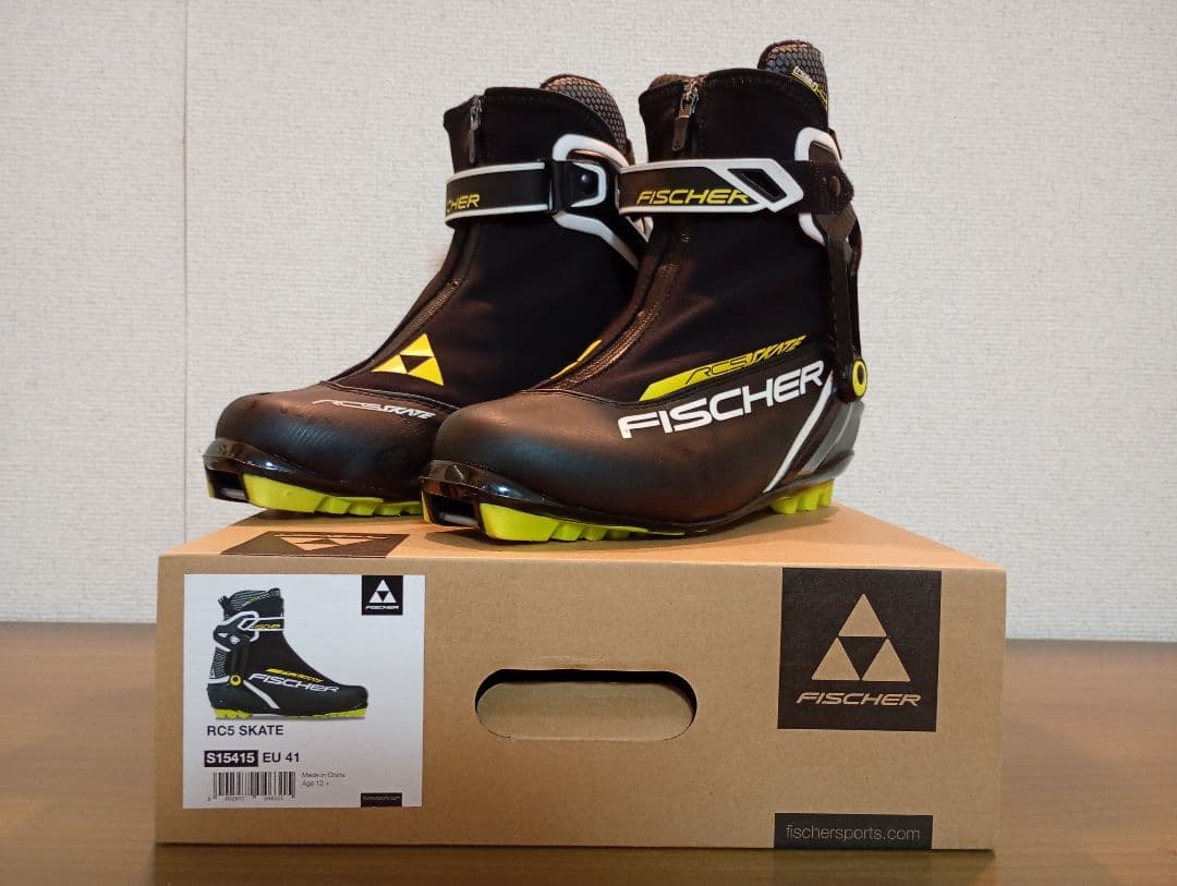 クロカン FISCHER RC5 SKATE ブーツ EU 41 中古美品
