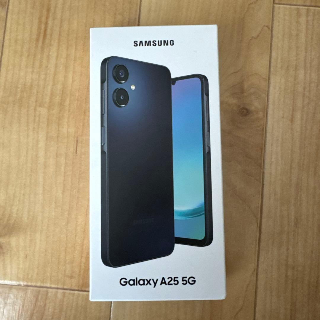Samsung Galaxy A25 5G 本体 ブラック 新品 未開封