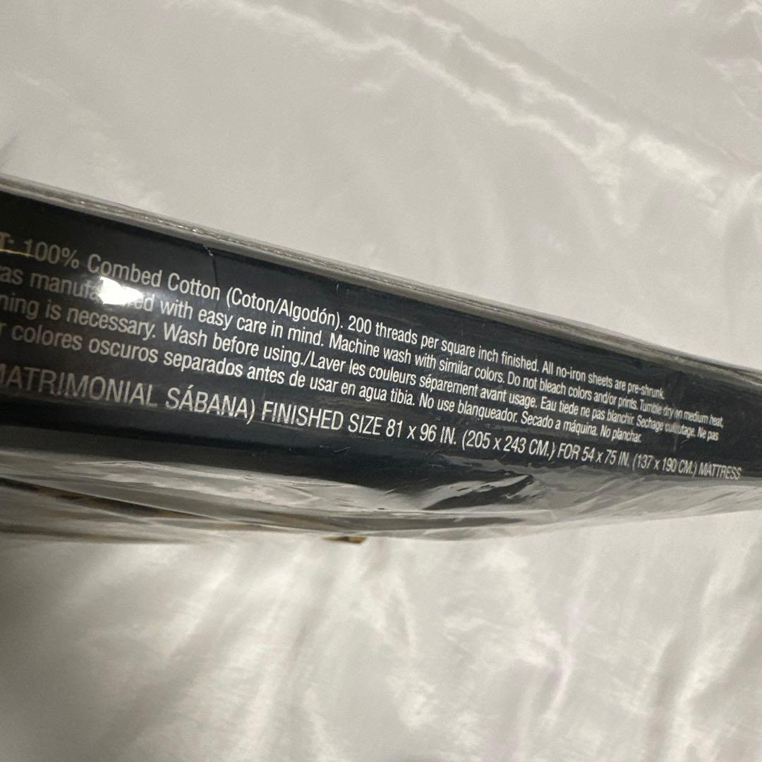 新品　希少　RALPH LAUREN ダブル　フィッテッドシーツ レオパード