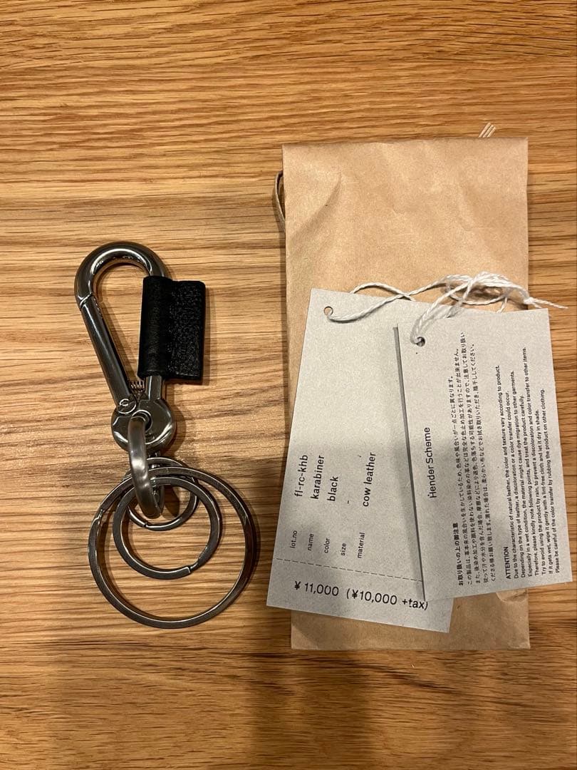 Hender Scheme karabiner / カラビナー black