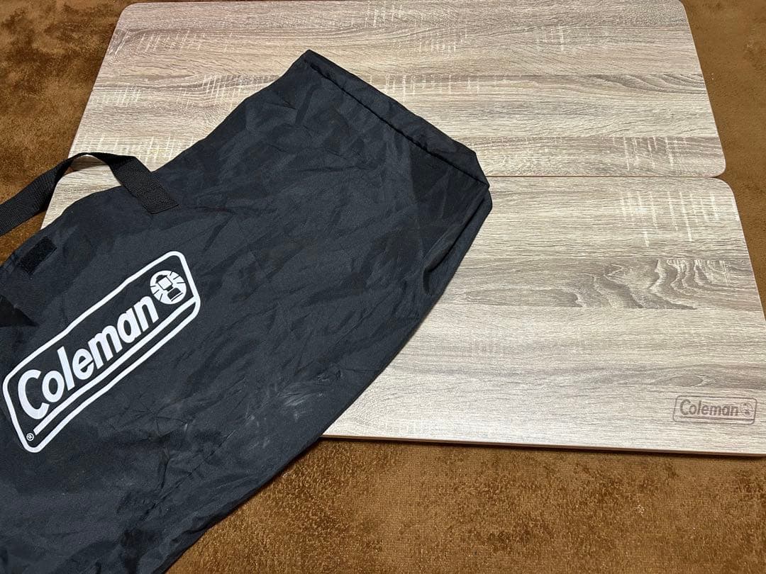 コールマンテーブル フォールディングリビングテーブル 90 収納袋付き