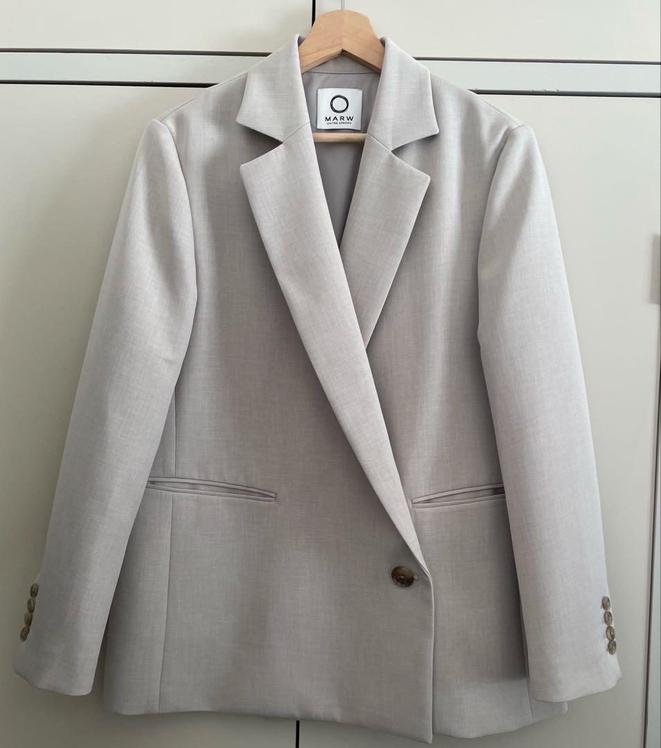 【MARW UNITED ARROWS】バック アシンメトリー ジャケット