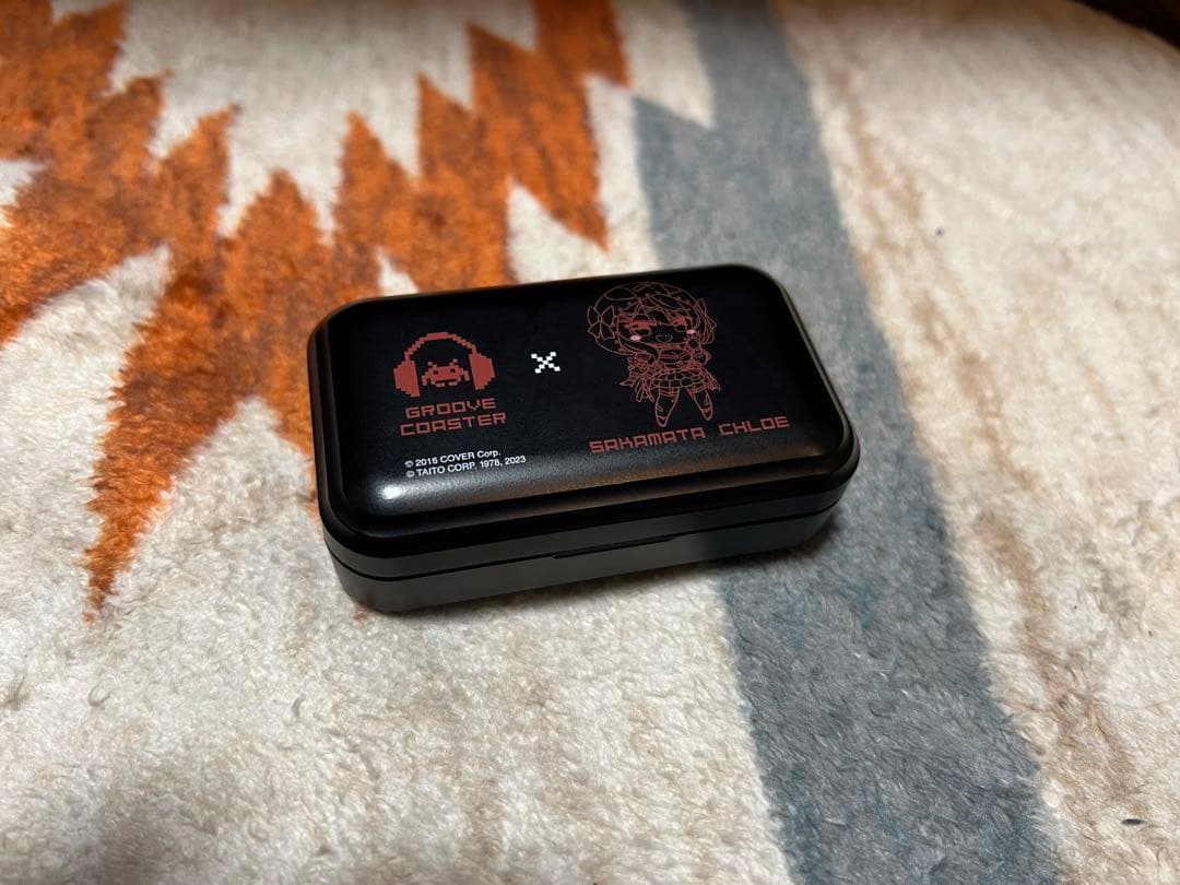 沙花叉クロヱ　限定イヤホン　GROOVE COASTER ホロライブコラボ企画