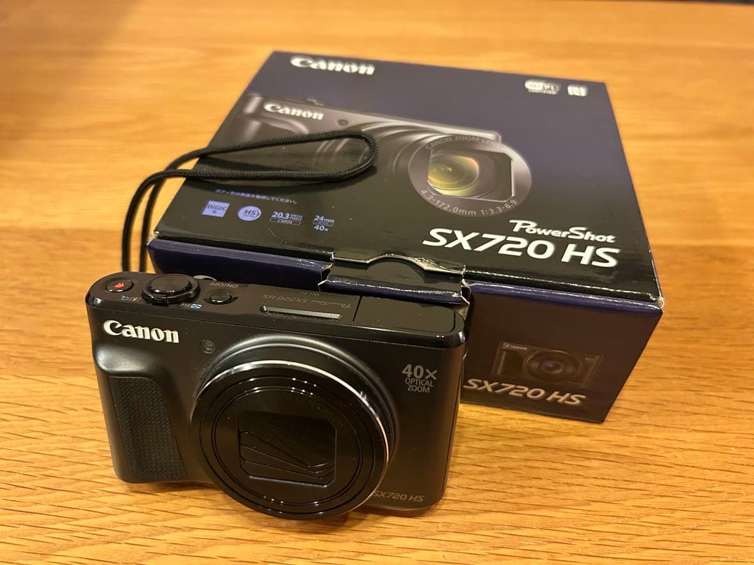 Canon PowerShot SX720 HS 黒