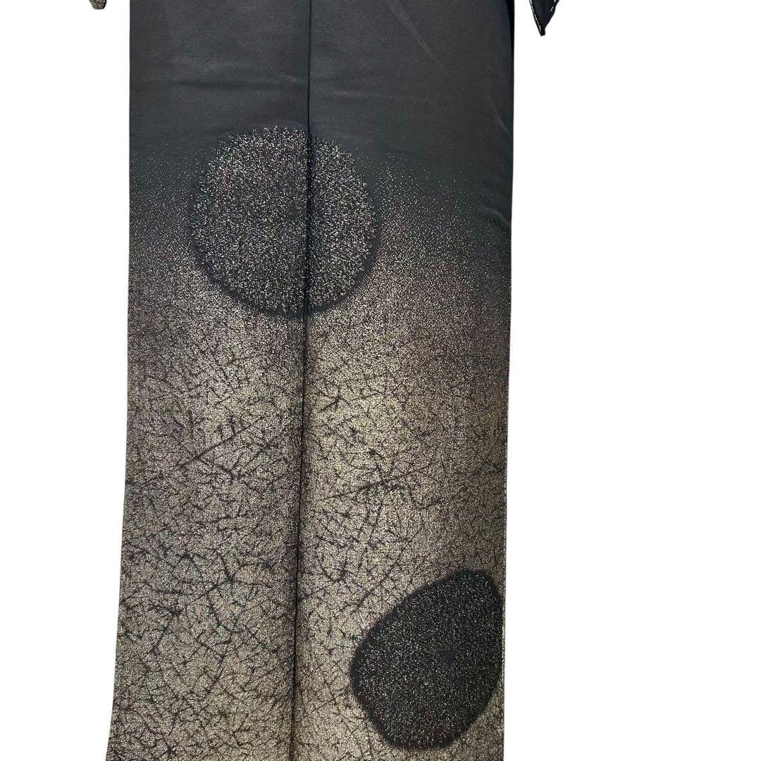 アンティーク着物　五つ紋入り　お召