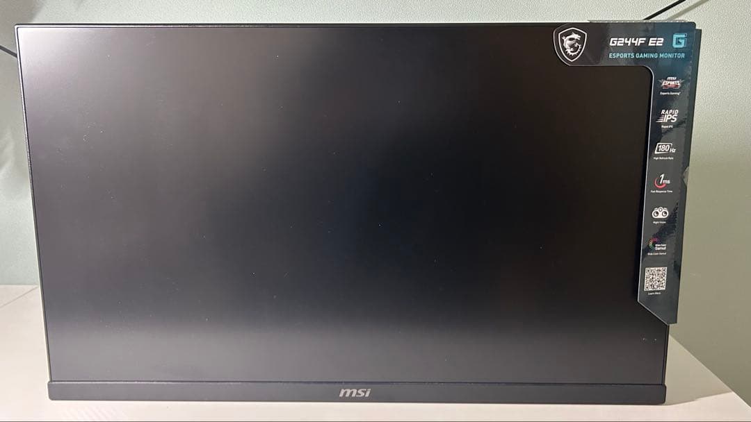 MSI ゲーミングモニター 180Hz