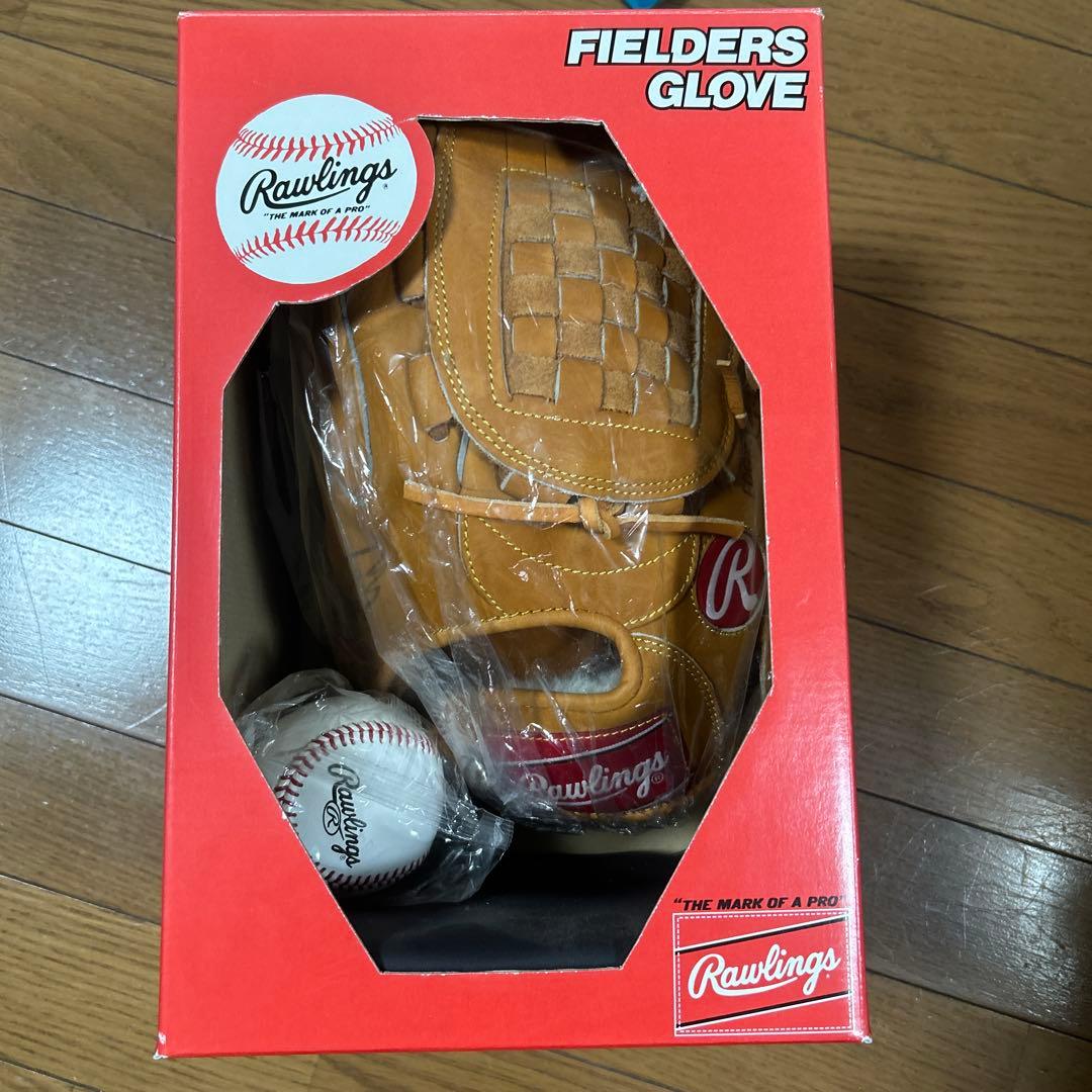 Rawlings フィールダーズグローブ ボール付き
