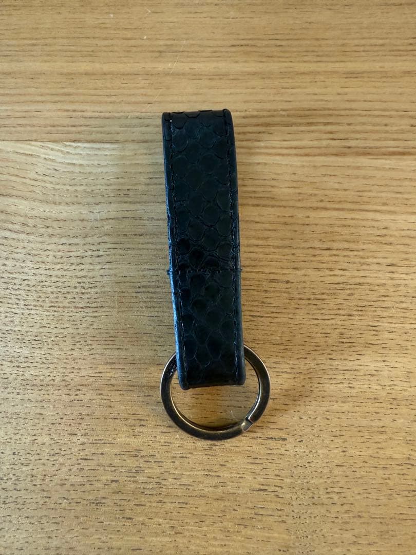 小物 WACKO MARIA PYTHON LEATHER KEY HOLDER