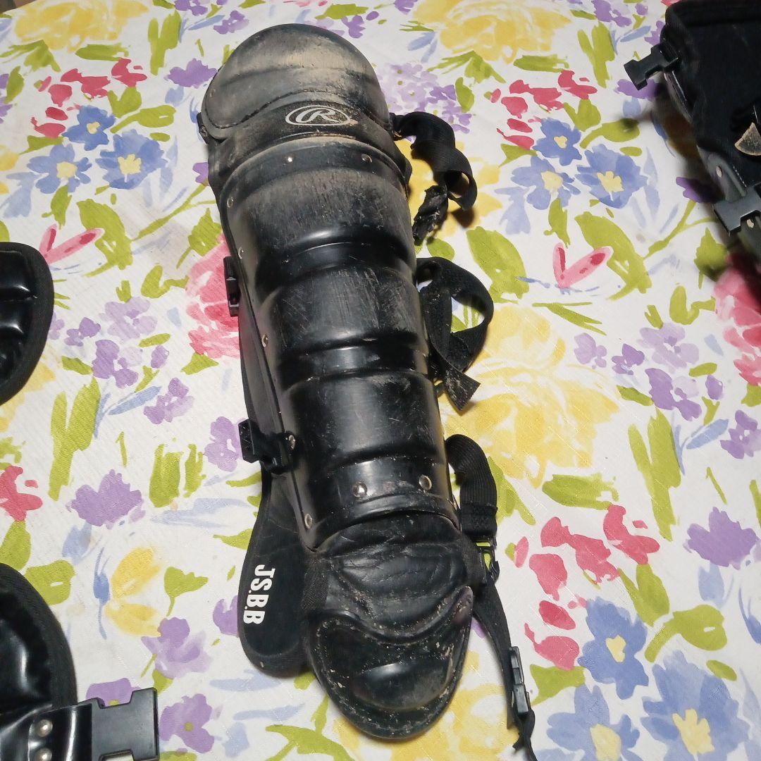 キャッチャー用プロテクター JB8.8 大人用 黒