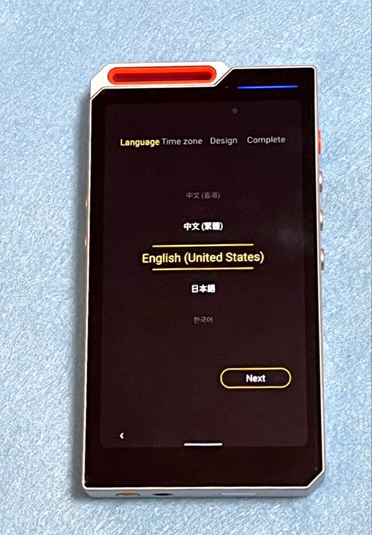 モチキ！付属品完備！HiBy R4 Android DAP