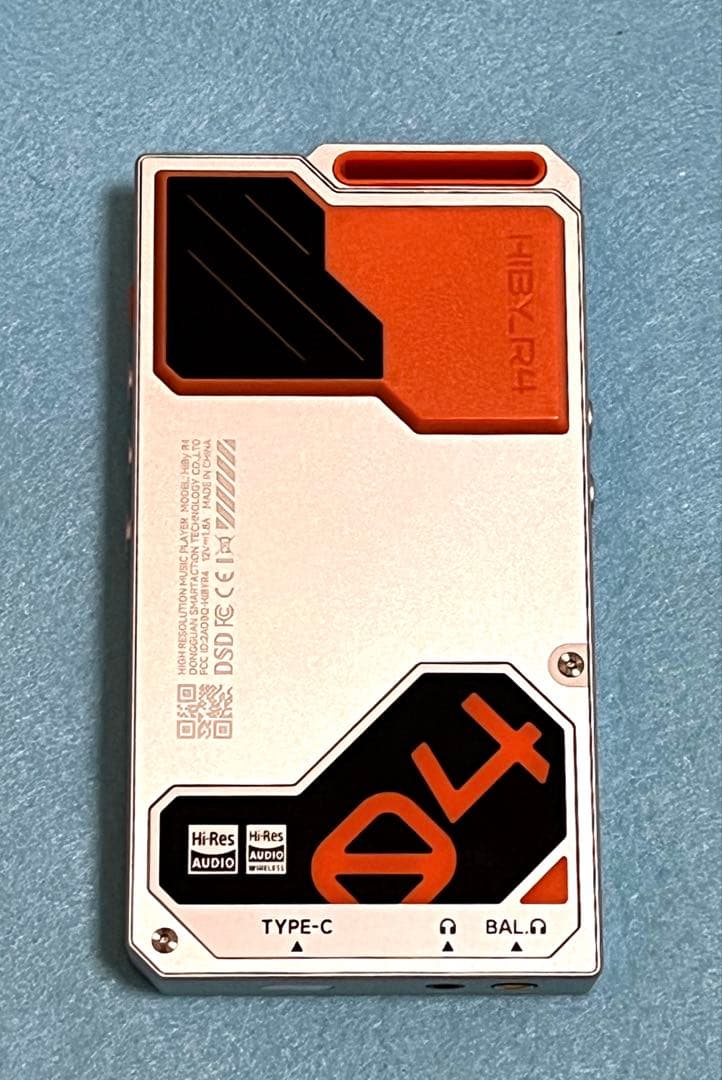 モチキ！付属品完備！HiBy R4 Android DAP