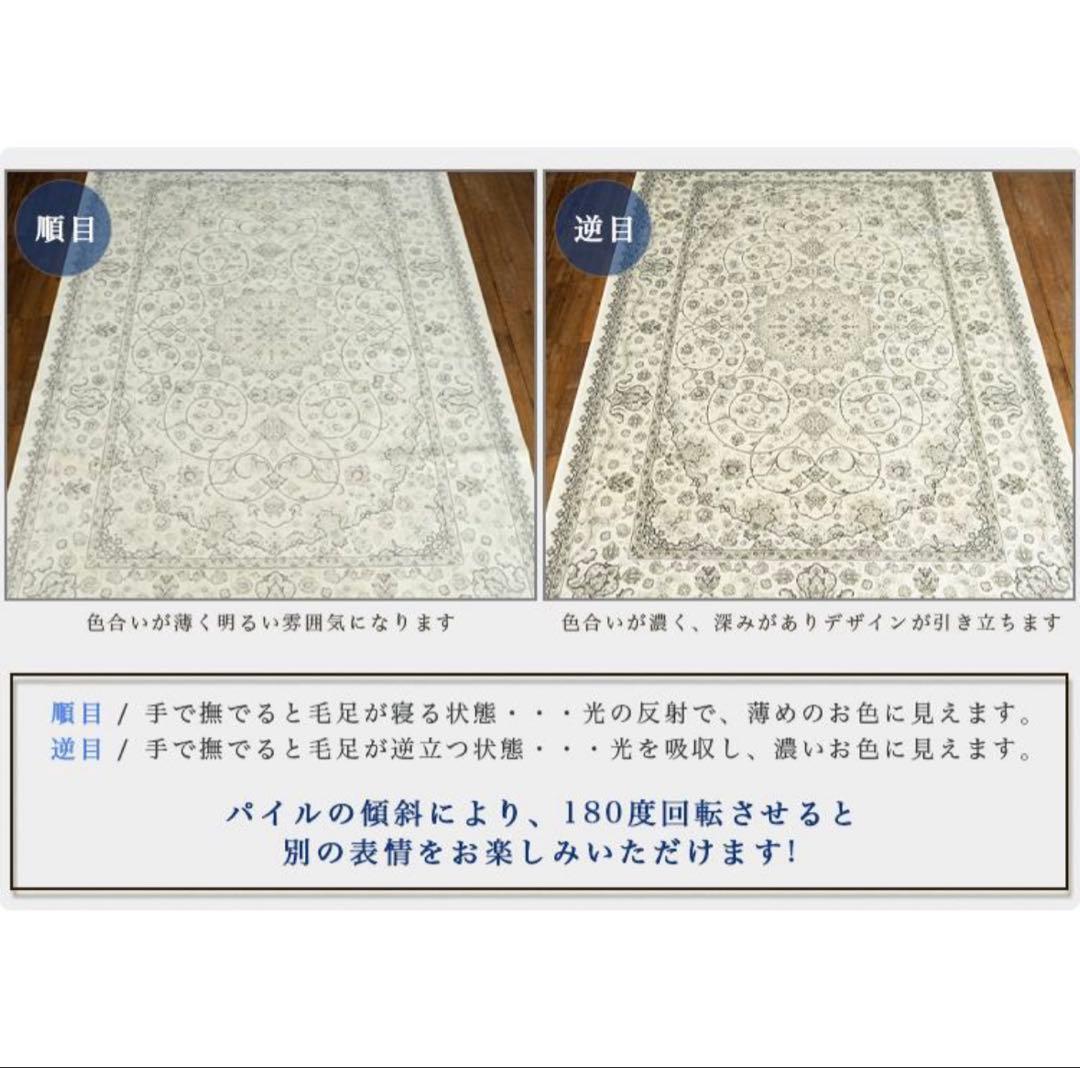 ペルシャ柄 カーペット ラグ 195×250 サヤンサヤン