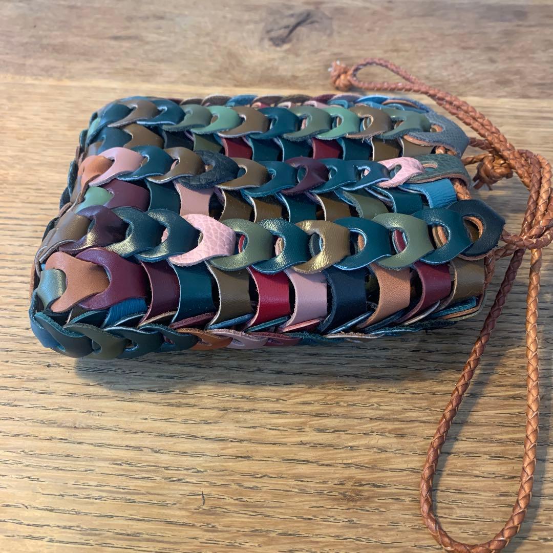 il micio イルミーチョ　BOHO 巾着　バッグ　マルチカラー