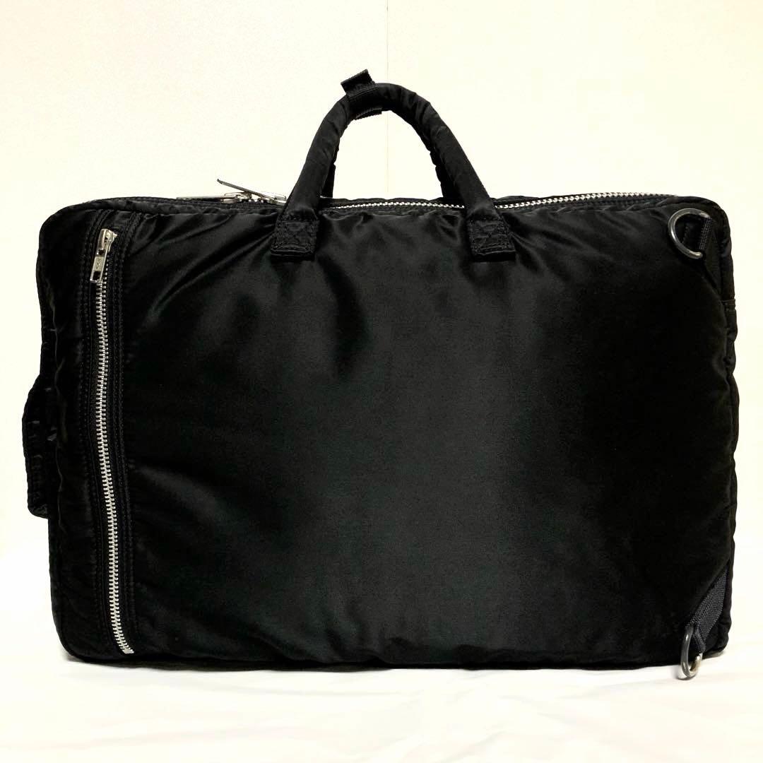 極美品✨ポーター タンカー ビジネスバッグ3way 2層 A4可 黒 吉田カバン