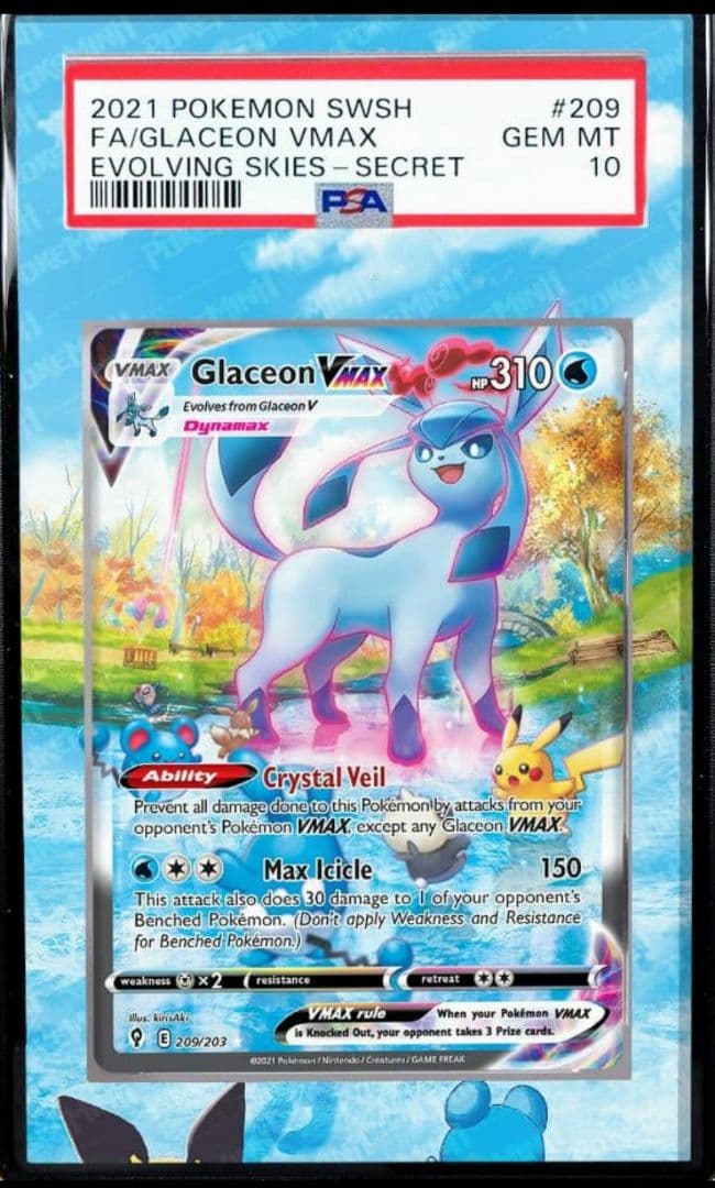 グレイシアVmax sa 用 PSA ケース ポケモンカードケース ポケカケース