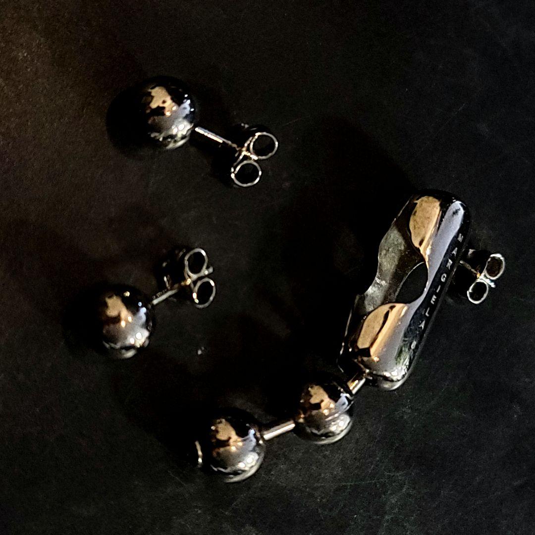 Maison Margiela ３個 ピアス セット MM６ メゾンマルジェラ