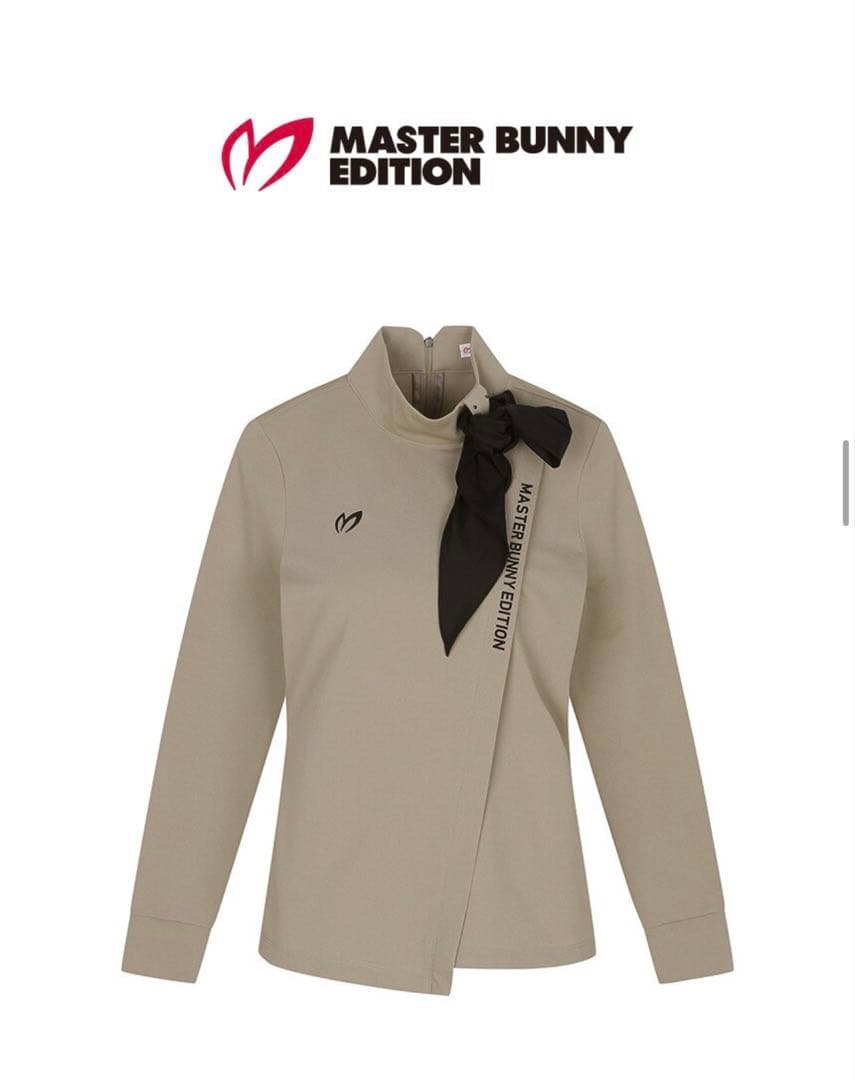 MASTER BUNNY EDITION ゴルフシャツ レディース ベージュ